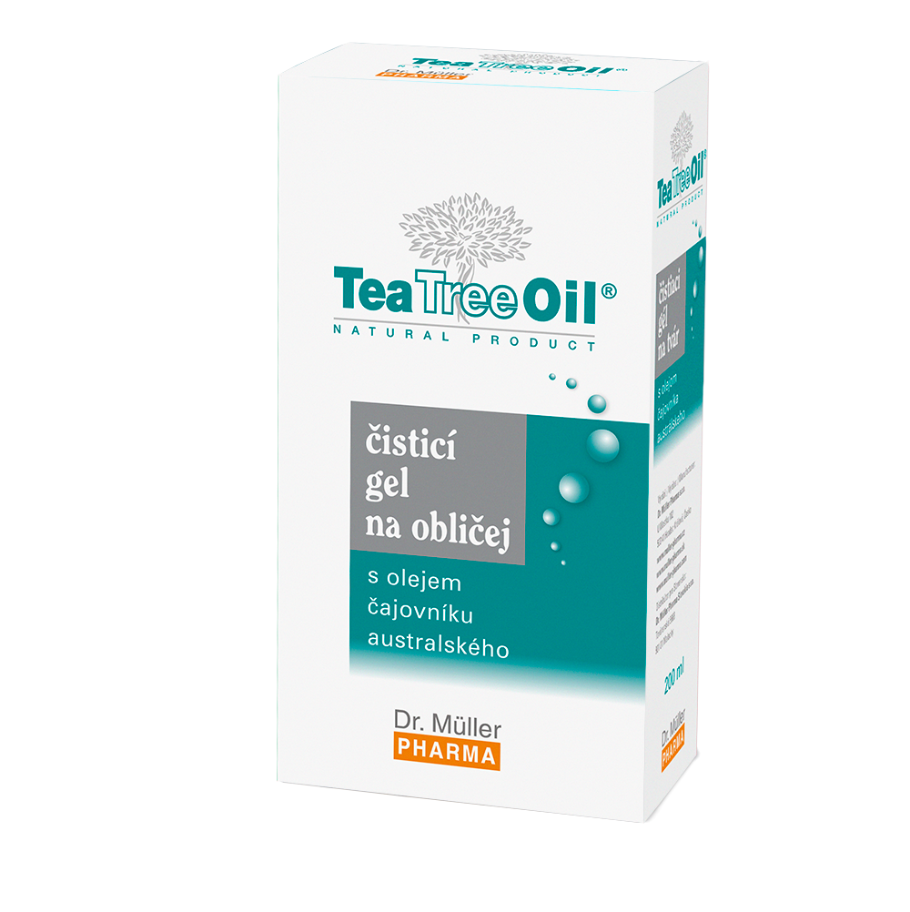 Dr. Müller Tea Tree Oil Čisticí gel na obličej 200 ml