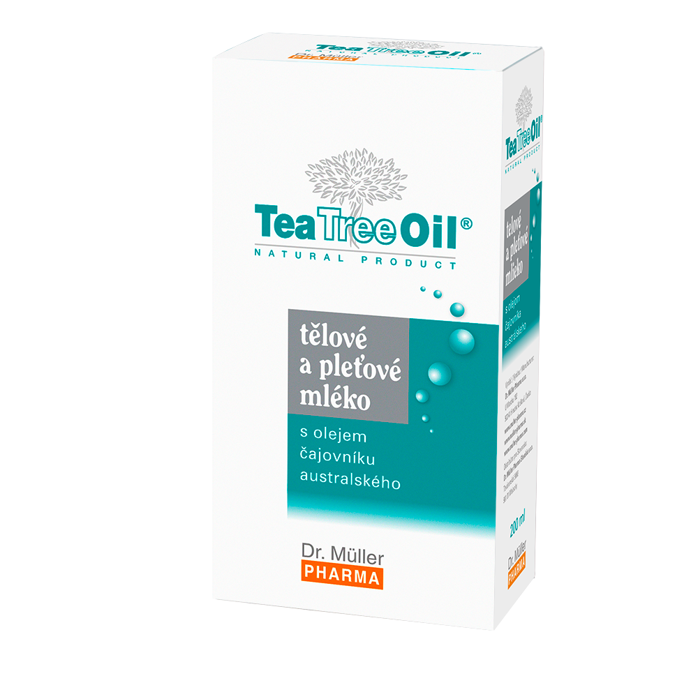 Dr. Müller Tea Tree Oil Tělové a pleťové mléko 200 ml