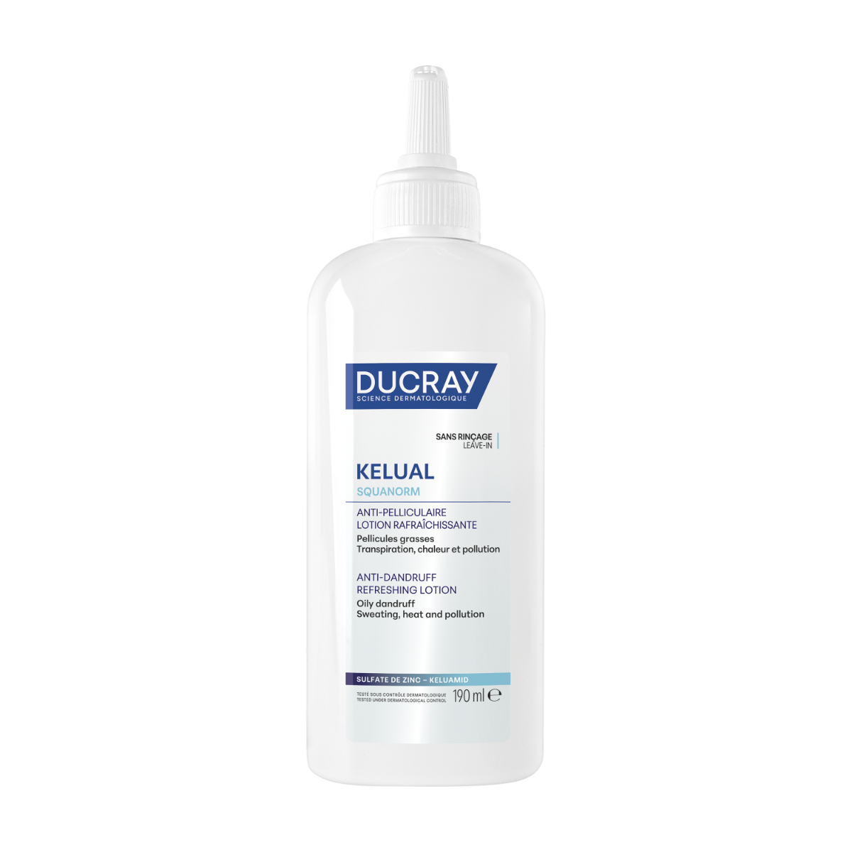 Ducray Kelual Squanorm Roztok proti lupům 190 ml