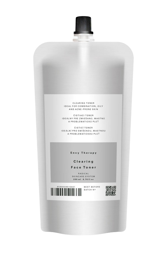 Envy Therapy Clearing Face dvoufázový čisticí toner 200 ml refill