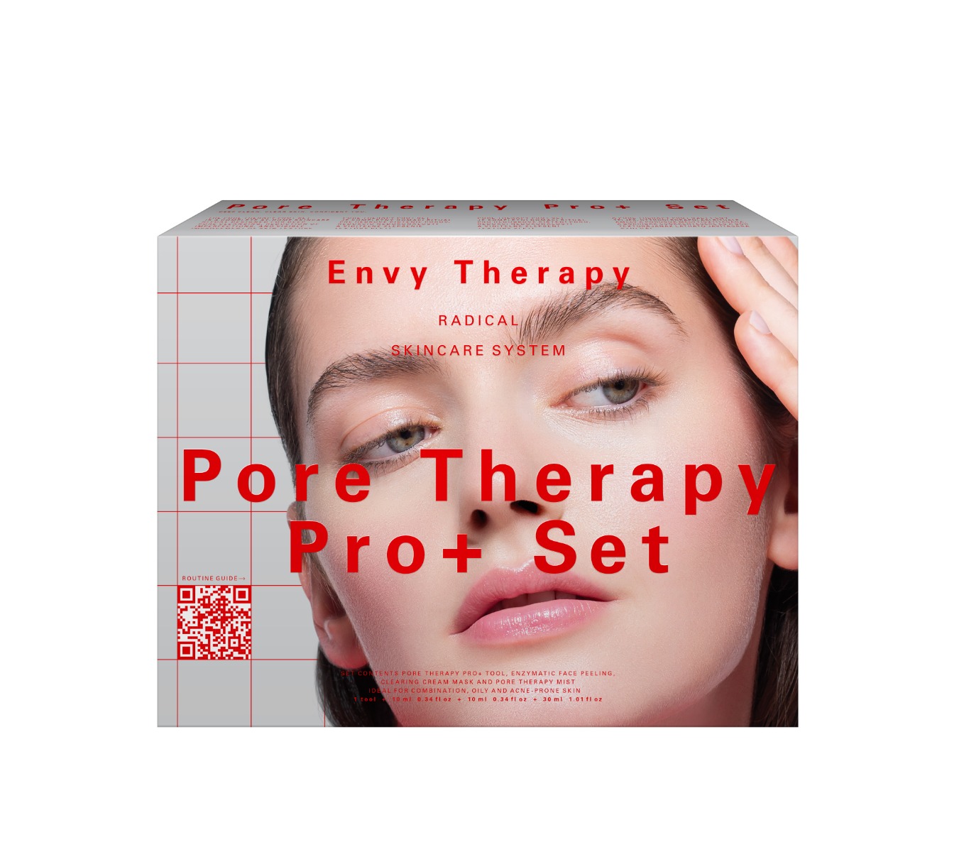 Envy Therapy Pore Therapy Pro + čisticí set na pleť 4 ks