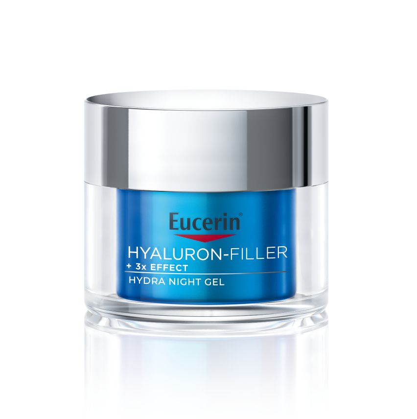 Eucerin Hyaluron-Filler + 3x Effect noční gel 50 ml