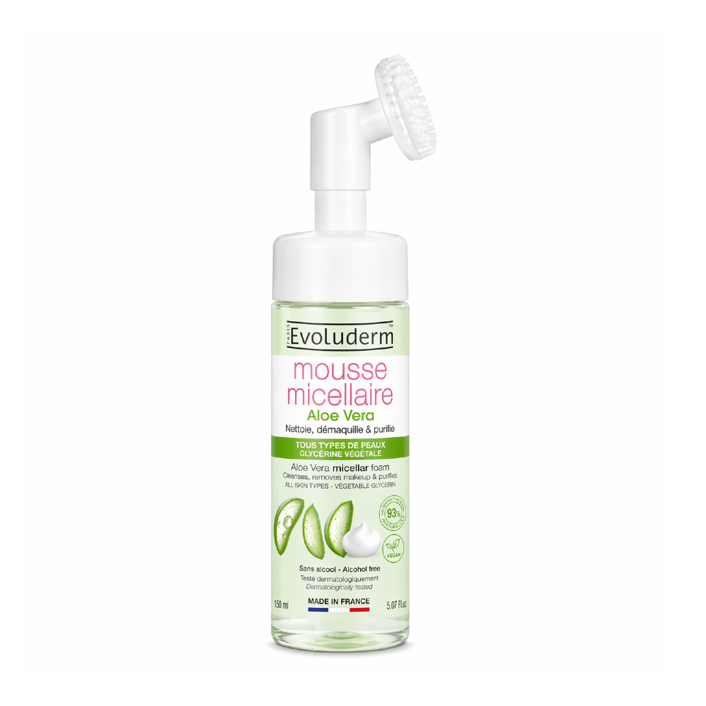 Evoluderm Čisticí micelární pěna s Aloe Vera 150 ml