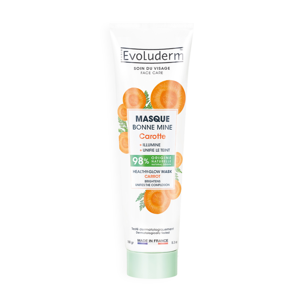 Evoluderm Pleťová maska s mrkvovým extraktem 150 g