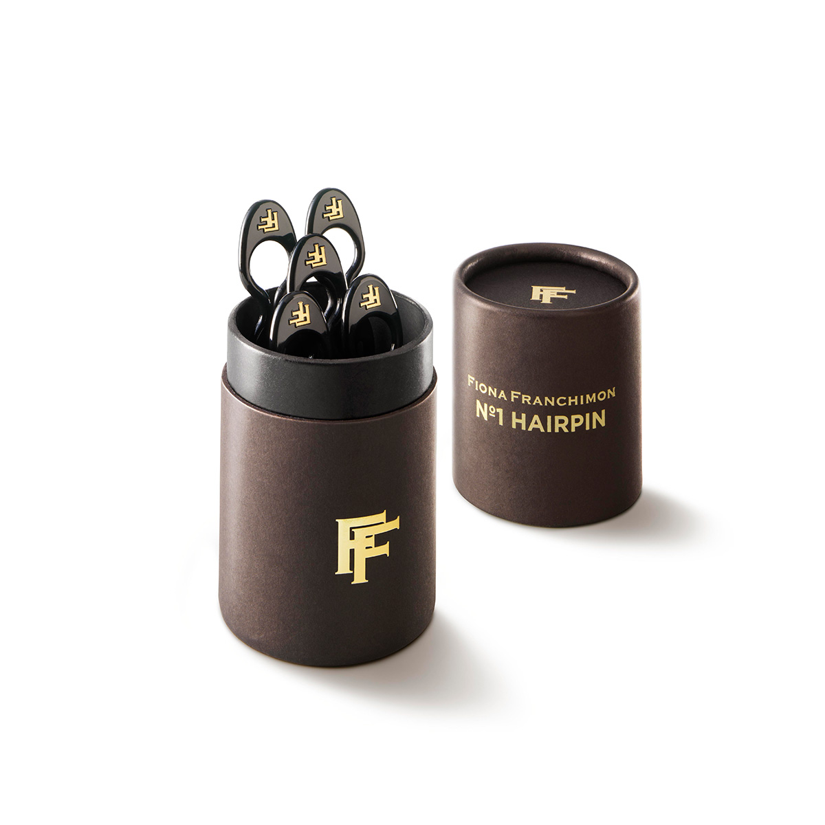 Fiona Franchimon Nº 1 Hairpin (Black) 5 ks (černá)