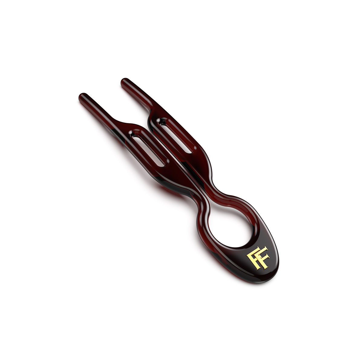 Fiona Franchimon Nº 1 Hairpin (Brown) 3 ks (Brown)