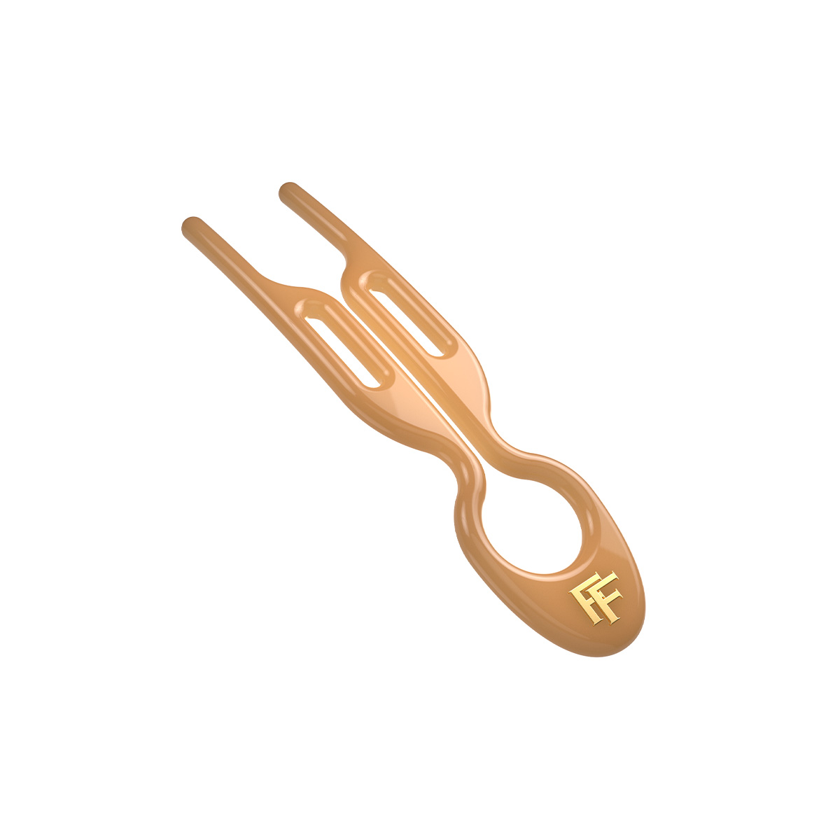 Fiona Franchimon Nº 1 Hairpin (Smooth Caramel) 3 ks (Smooth Caramel)