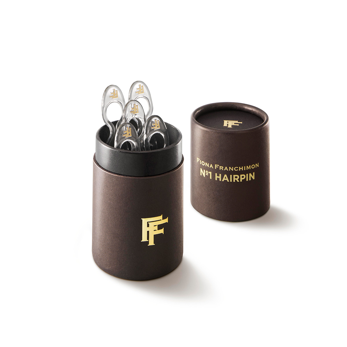 Fiona Franchimon Nº 1 Hairpin (Transparent) 5 ks (Transparent)