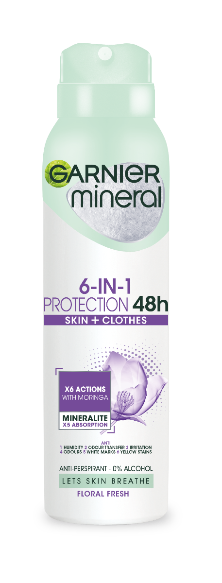 Garnier Mineral Protection 5 Floral Fresh minerální deodorant 150 ml