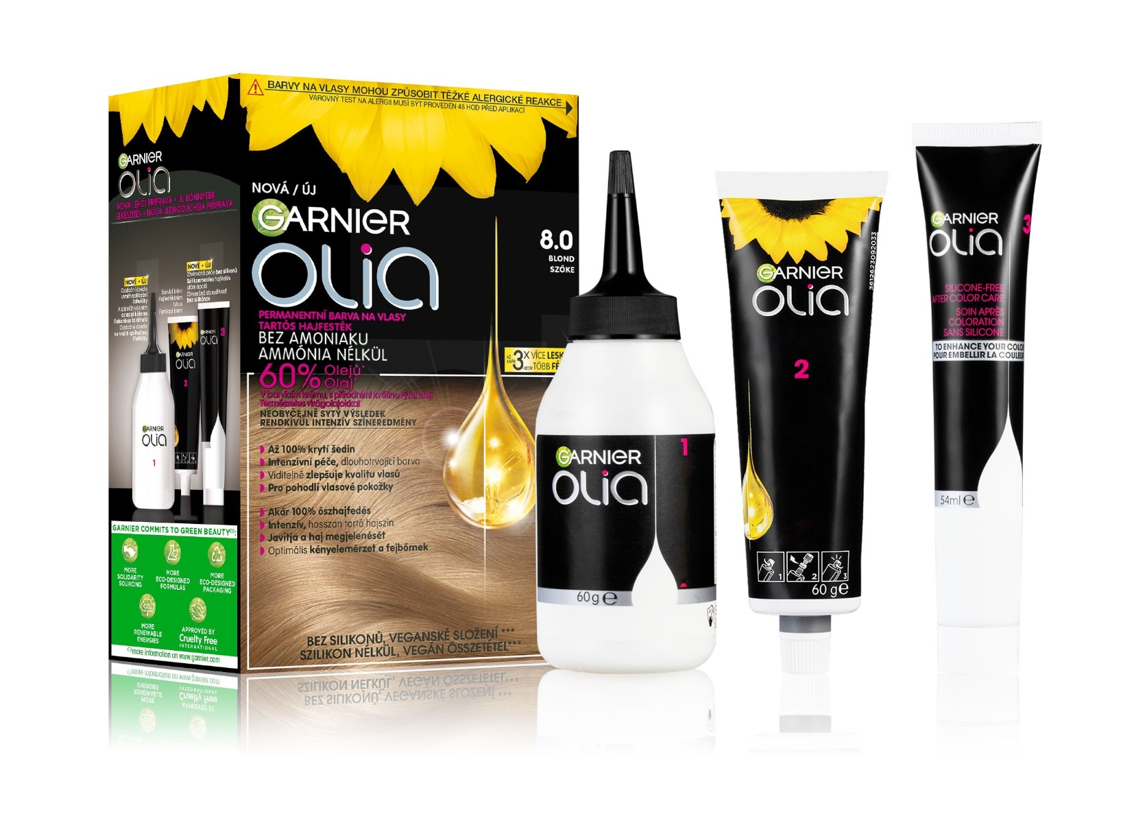 Garnier Olia 8.0 Blond permanentní barva na vlasy