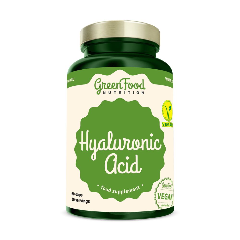 GreenFood Nutrition Kyselina hyaluronová 60 kapslí