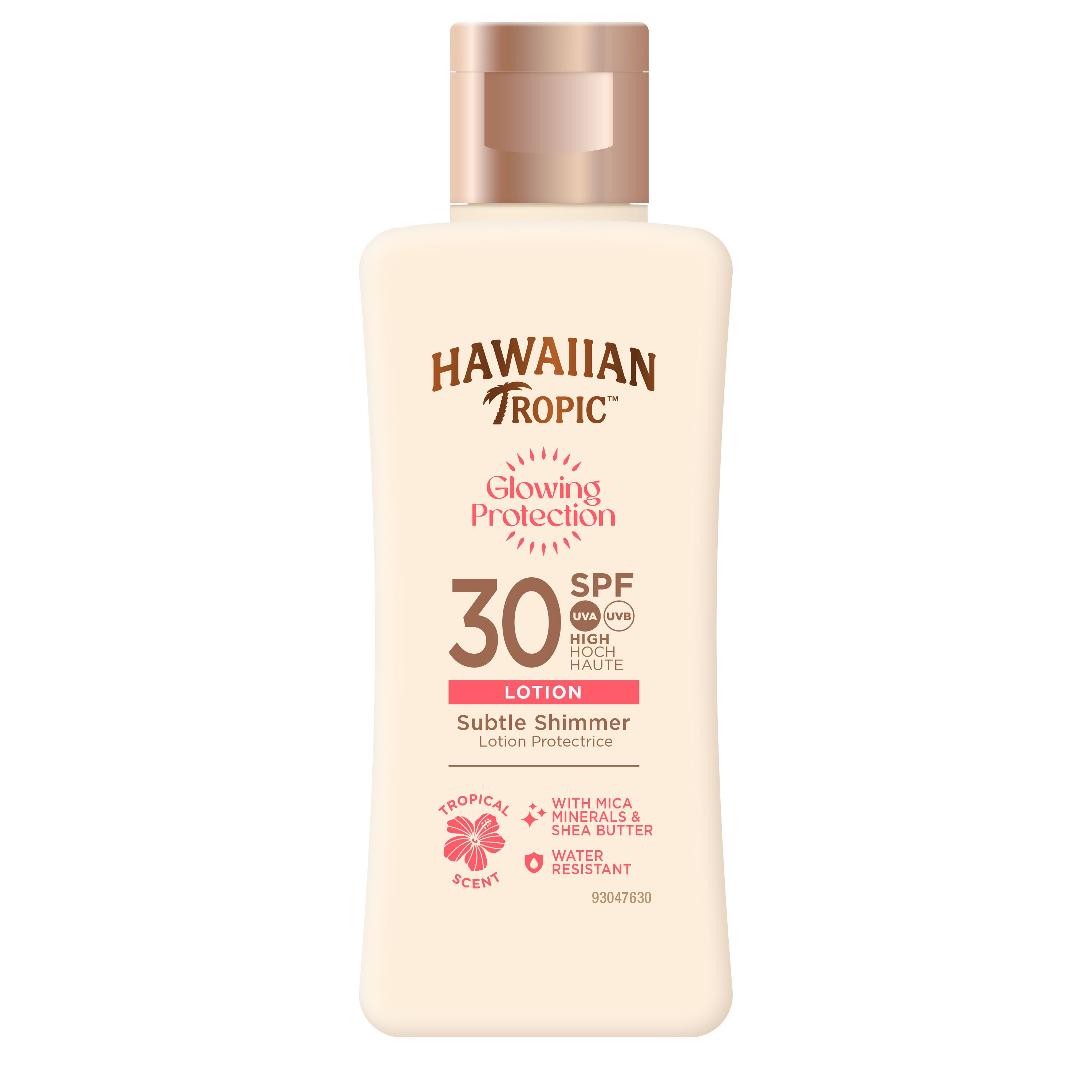 Hawaiian Tropic Glowing Protection Sun Lotion Mini SPF30 cestovní balení 75 ml
