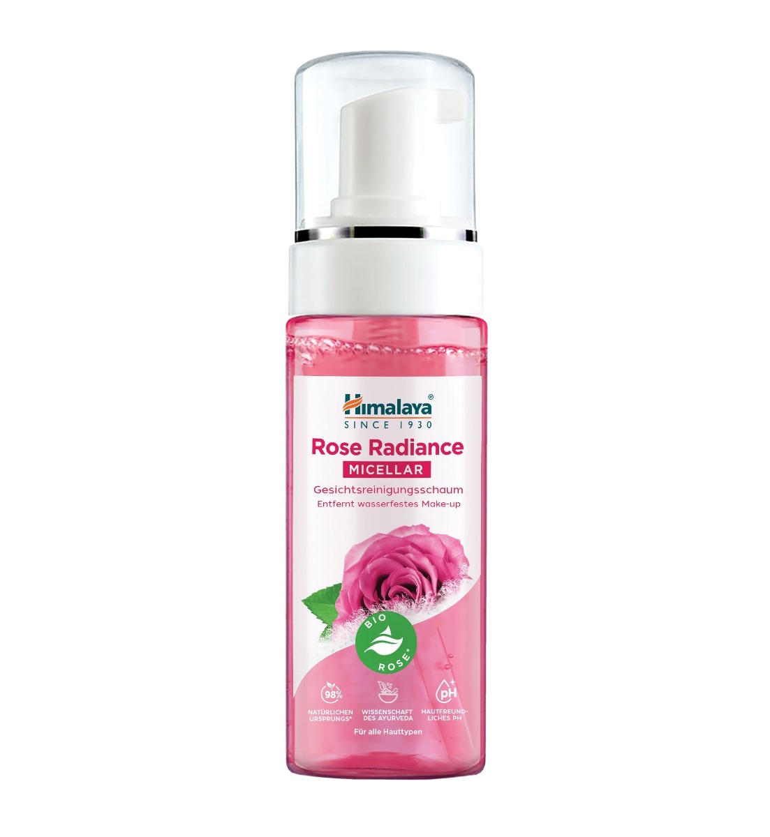 Himalaya Herbals Micelární pěna na obličej s růží 150 ml