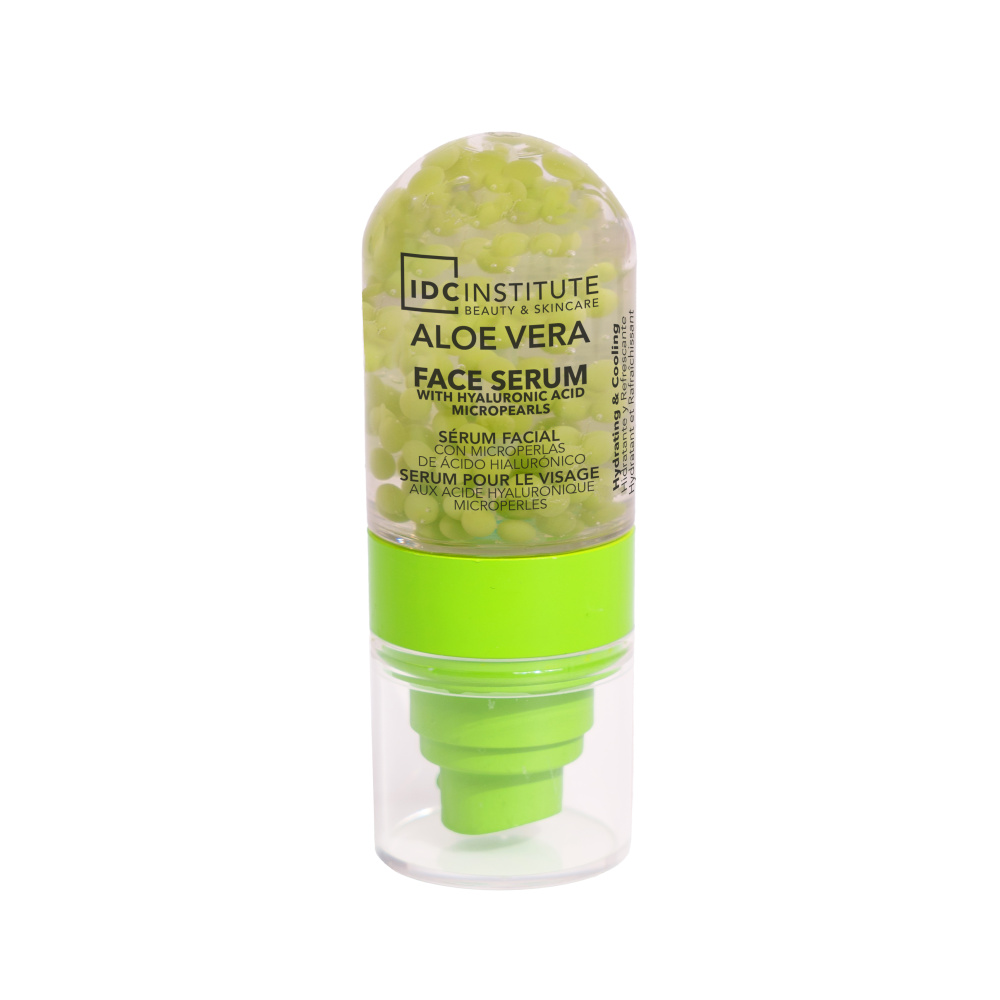 IDC Institute Pečující pleťové sérum s perličkami z aloe vera 35 ml