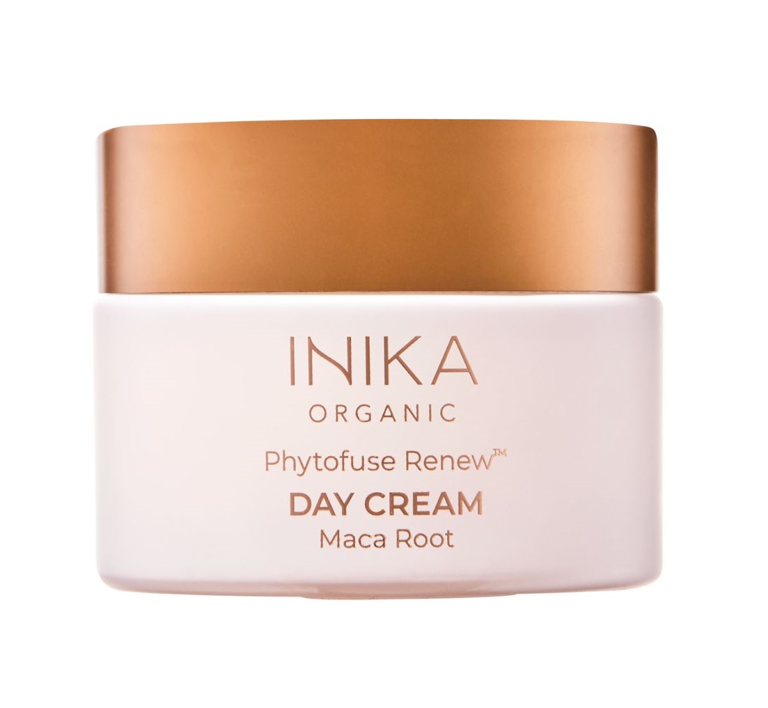 Inika Organic Denní krém s výtažkem z kořene Maca a probiotiky 50 ml
