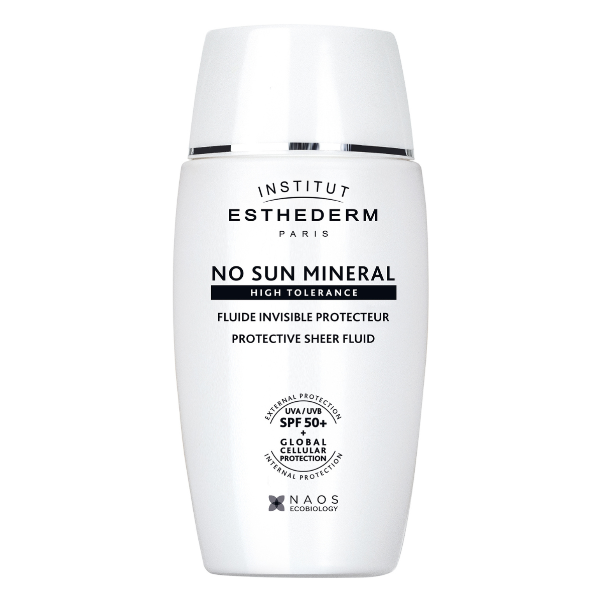 Institut Esthederm No Sun Mineral Fluid SPF50+ vysokotolerantní minerální fotoprotekce 40 ml