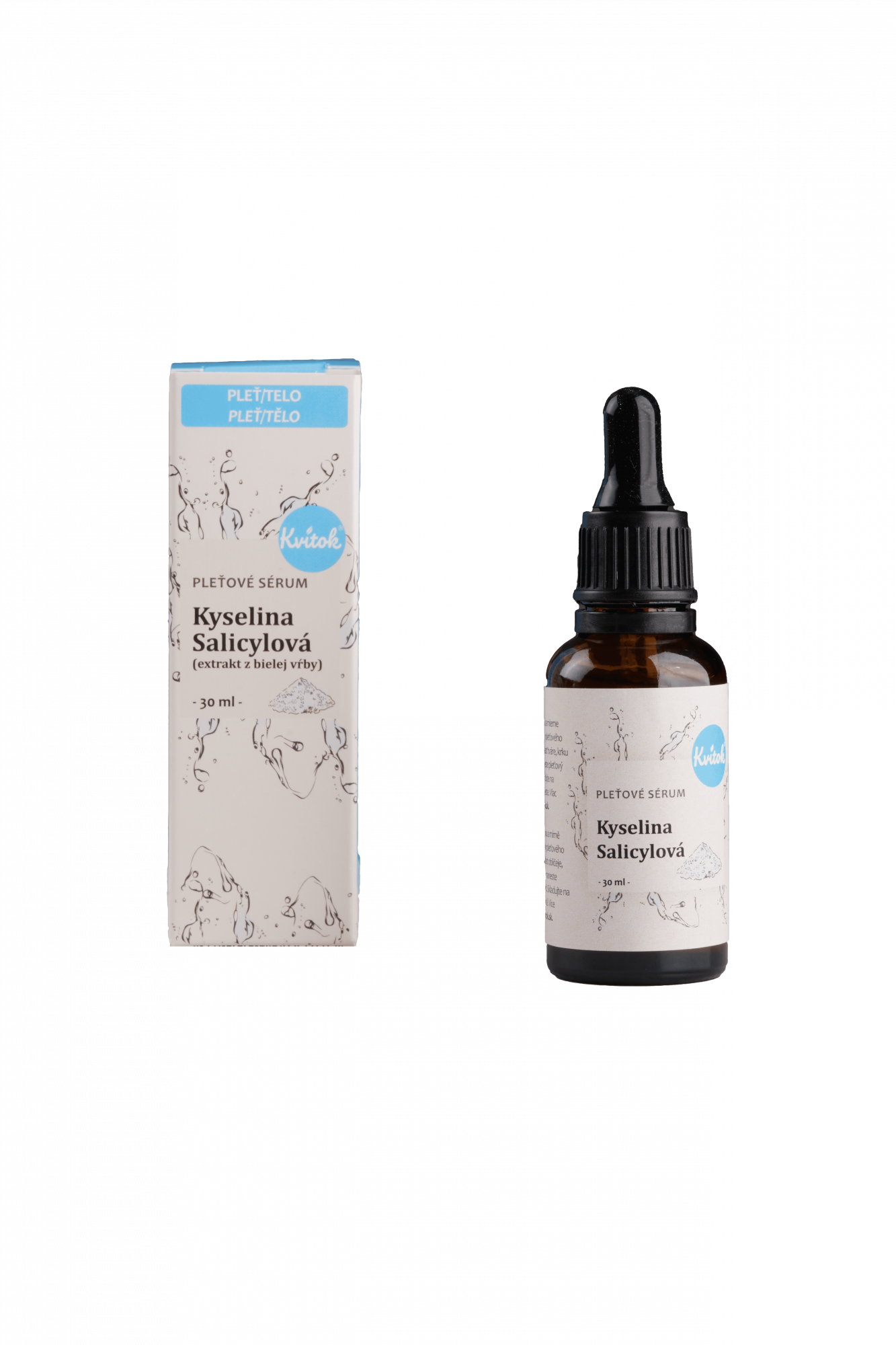 Kvitok Pleťové sérum - Kyselina salicylová 30 ml