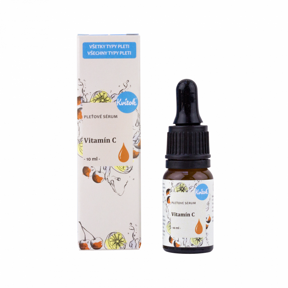 Kvitok Pleťové sérum - Vitamin C 10 ml