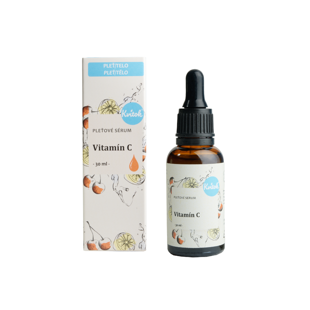 Kvitok Pleťové sérum - Vitamin C 30 ml