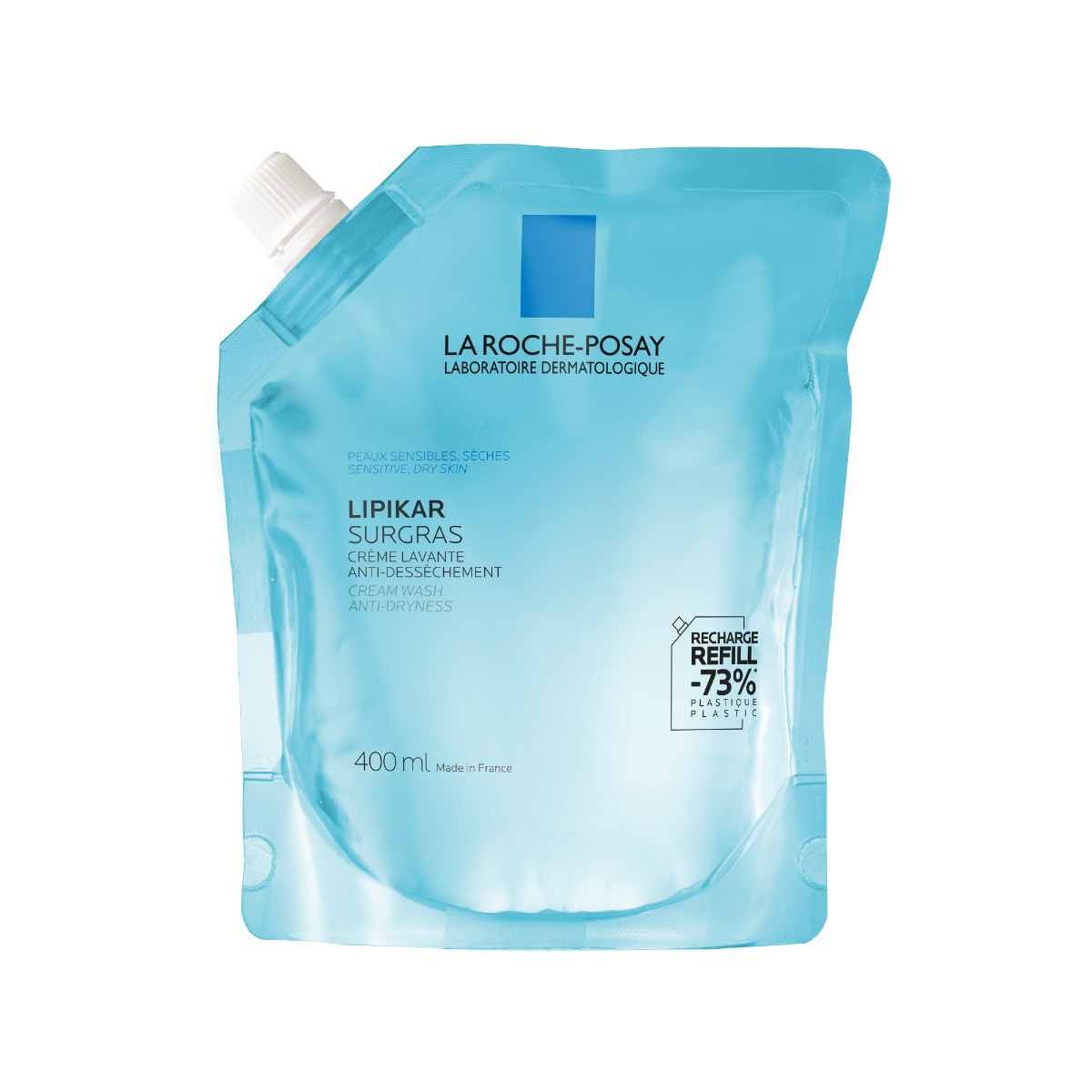 La Roche-Posay Lipikar Surgras sprchový gel –⁠⁠⁠⁠⁠⁠ náplň 400 ml