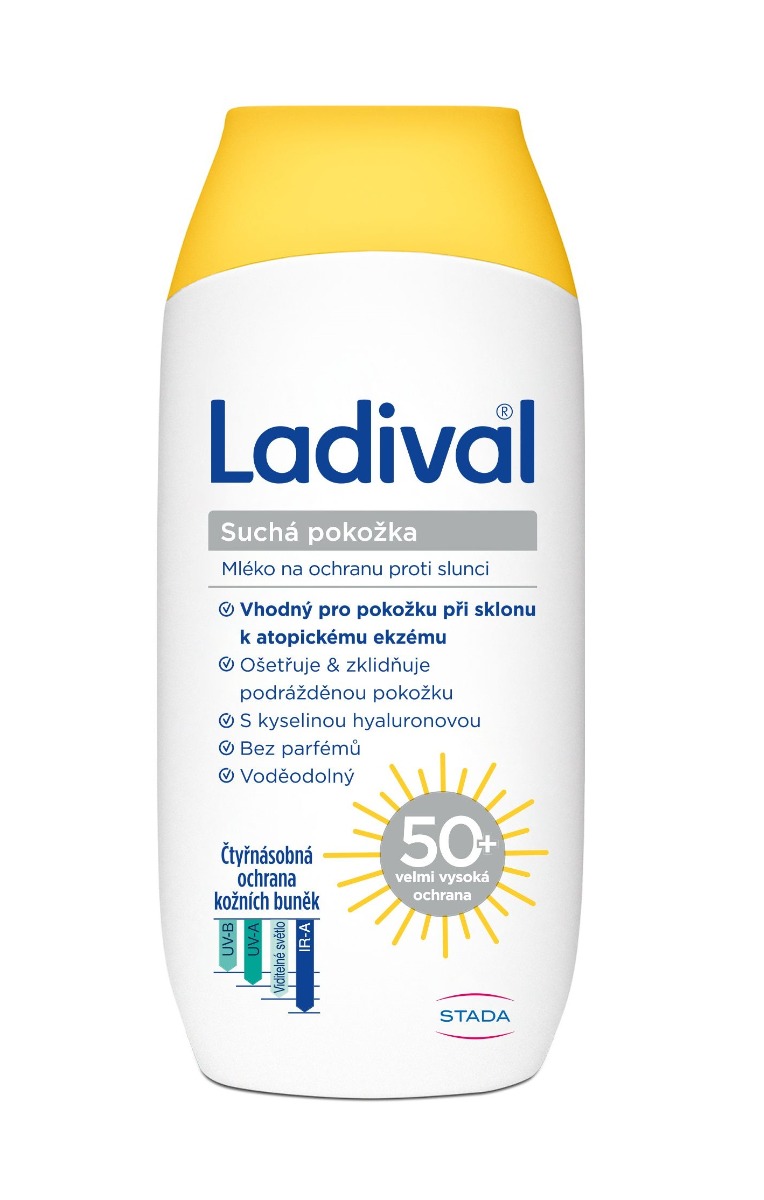 Ladival Suchá pokožka OF50+ mléko 200 ml