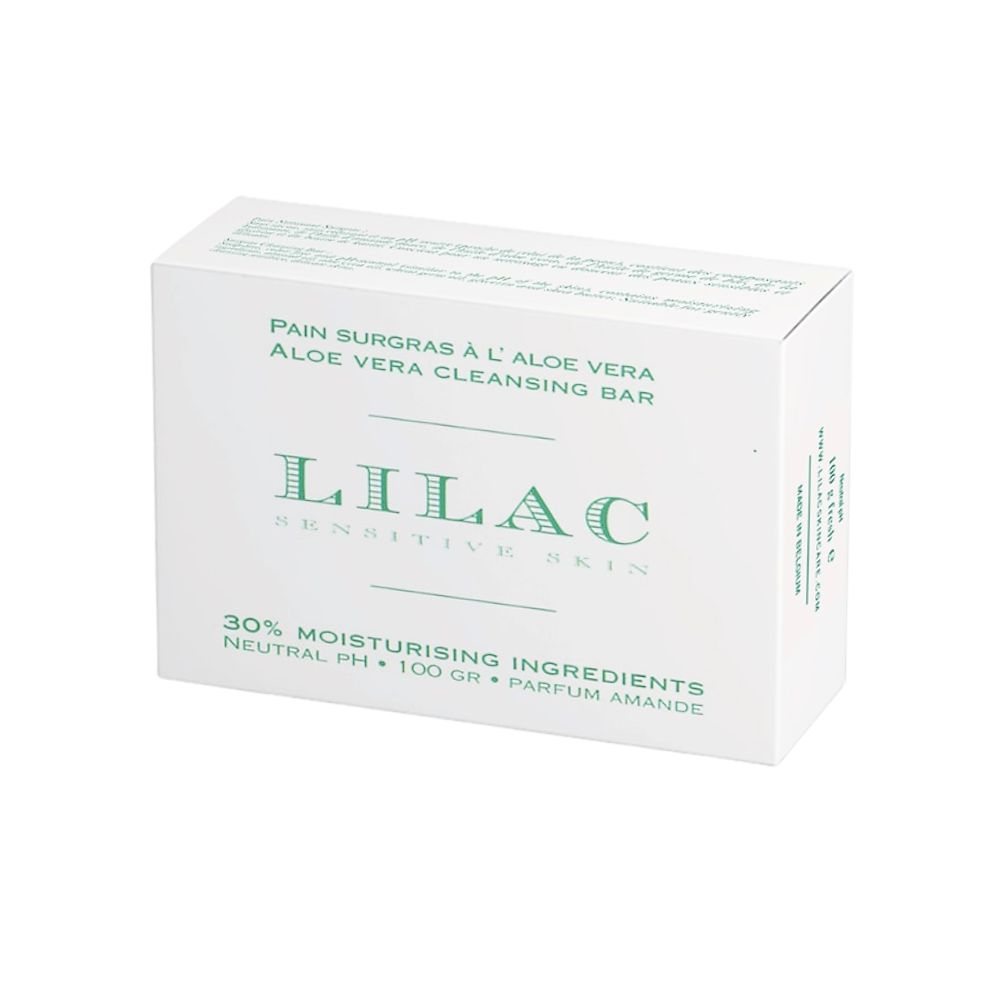 LILAC Hydratační mycí kostka s Aloe Vera 100 g