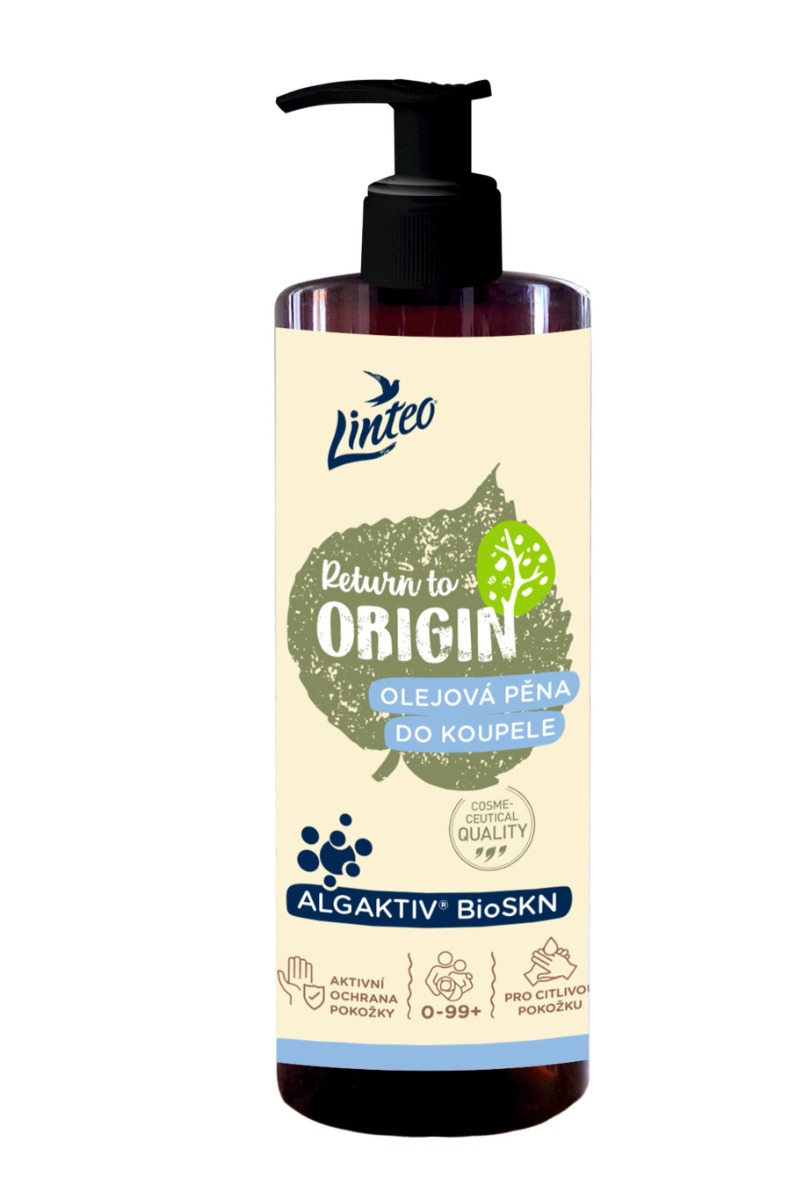 Linteo Return to ORIGIN Olejová pěna do koupele 385 ml