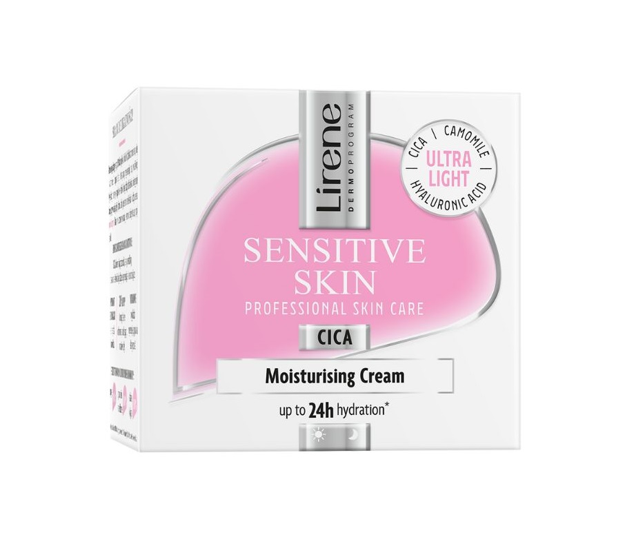 Lirene Sensitive Skin CICA Hydratační krém 50 ml