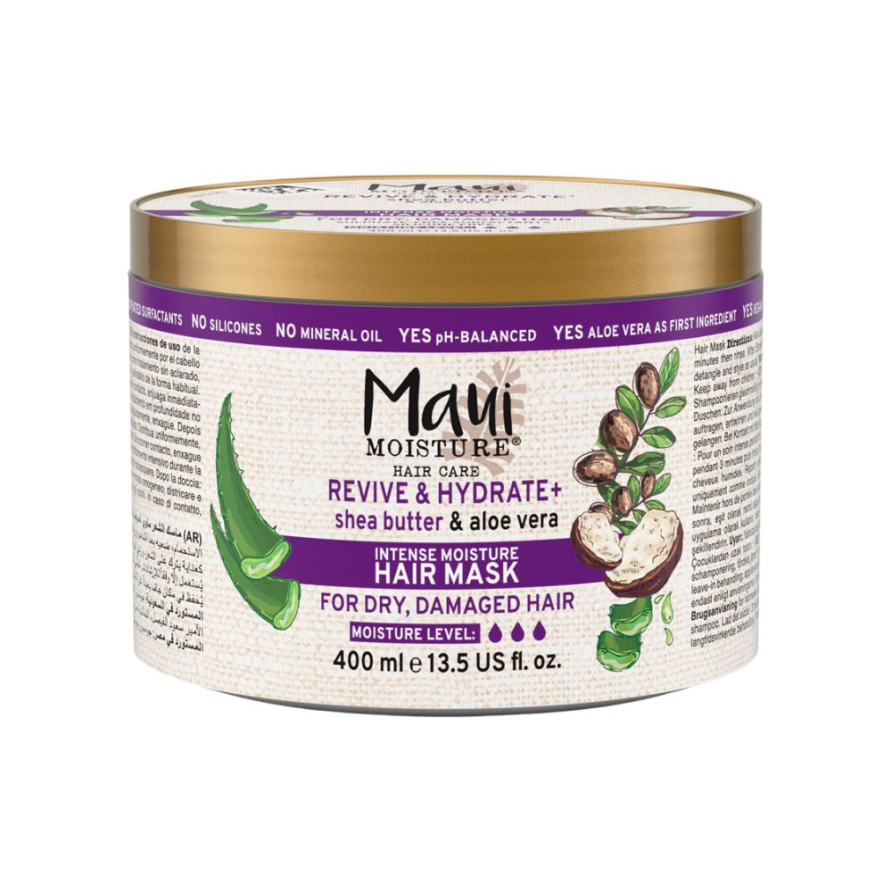Maui Moisture Shea Butter maska na vlasy 400 ml