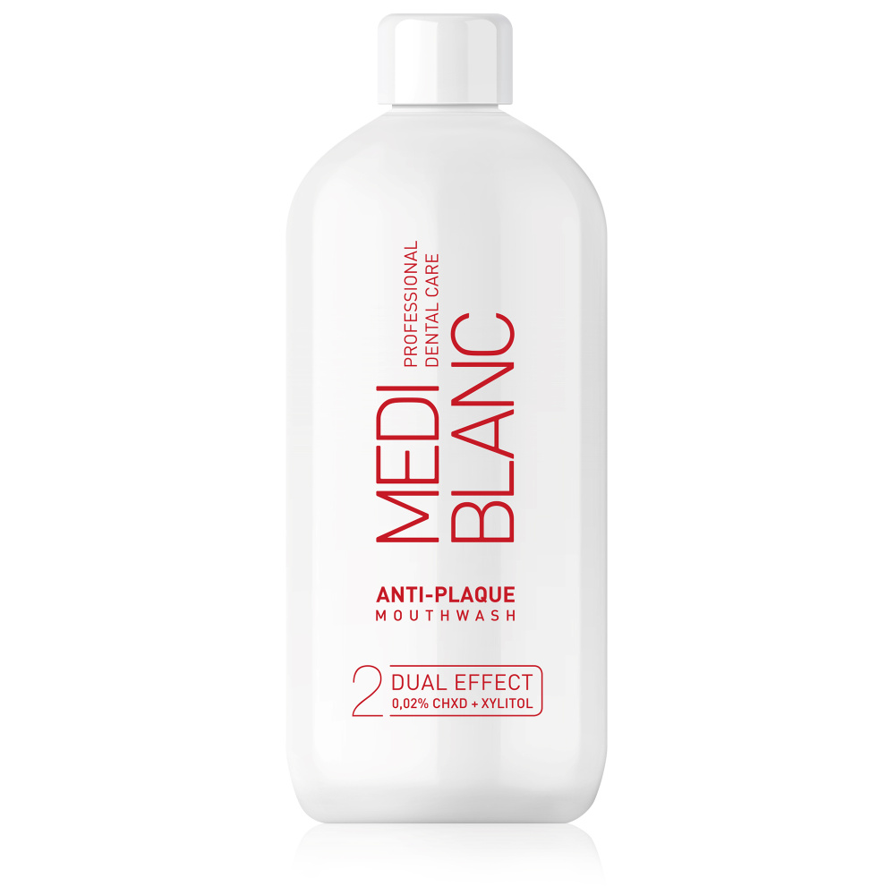 MEDIBLANC Ústní voda proti plaku 500 ml