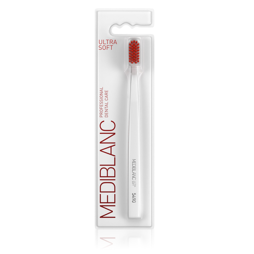 MEDIBLANC Zubní kartáček Ultra Soft 1 ks bílý