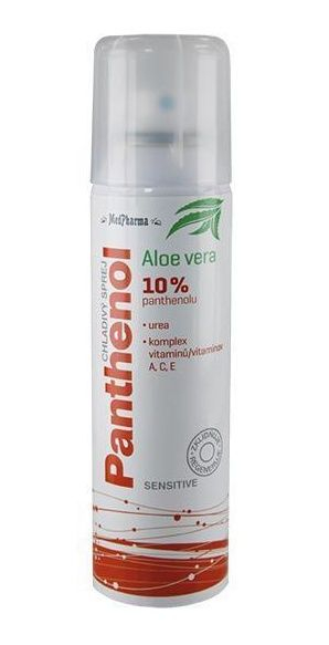 MedPharma Panthenol 10 % Sensitive chladivý sprej 150 ml