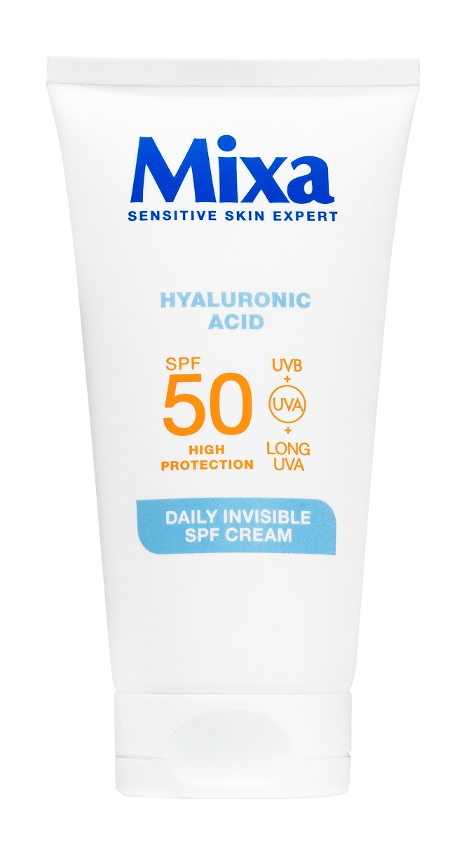 Mixa Hyaluronic Acid Denní krém SPF50 50 ml