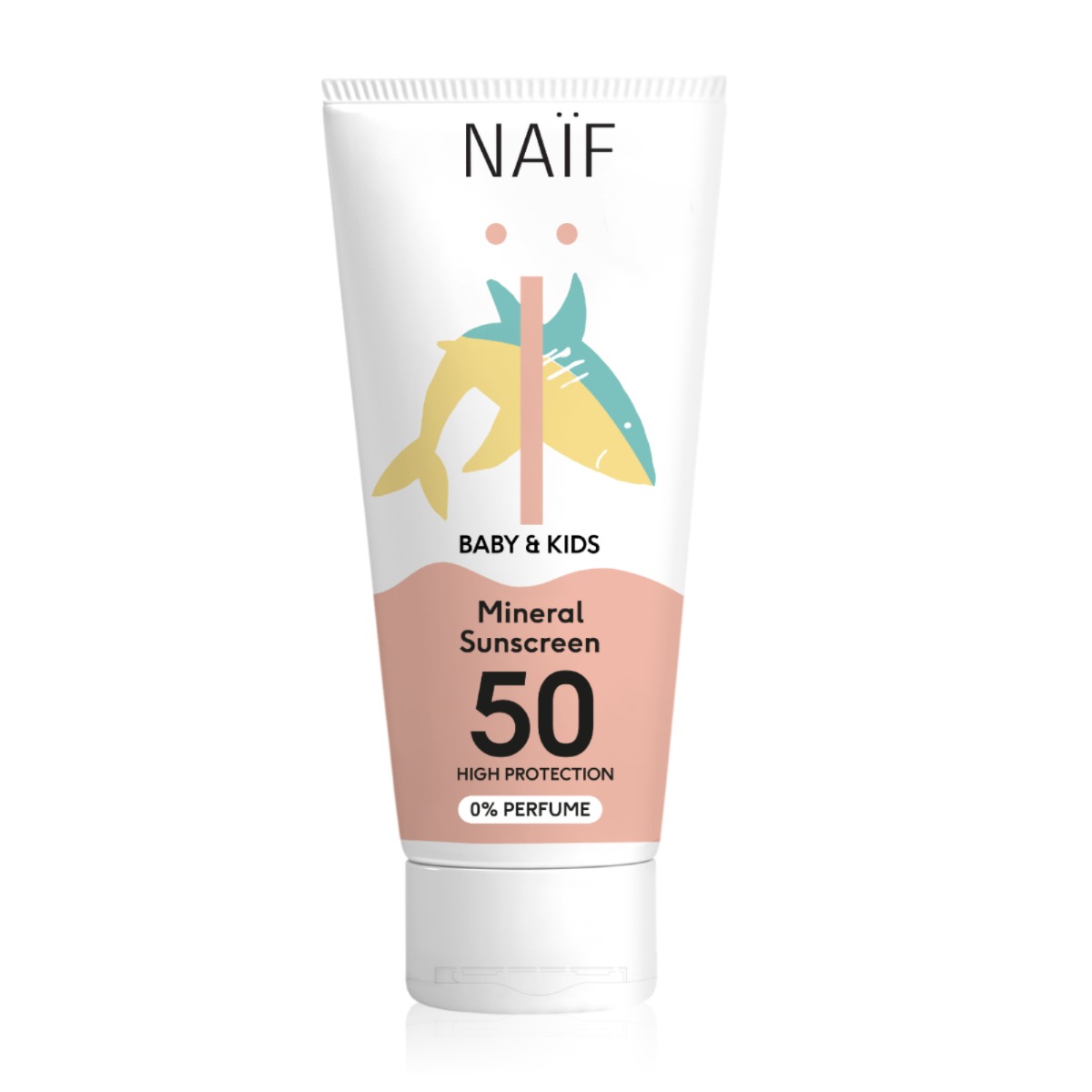 NAIF Ochranný krém na opalování SPF 50 pro děti a miminka 100 ml