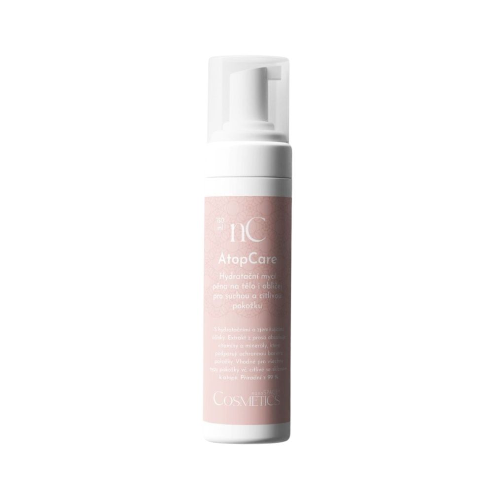 nanoSPACE Cosmetics AtopCare hydratační mycí pěna 150 ml