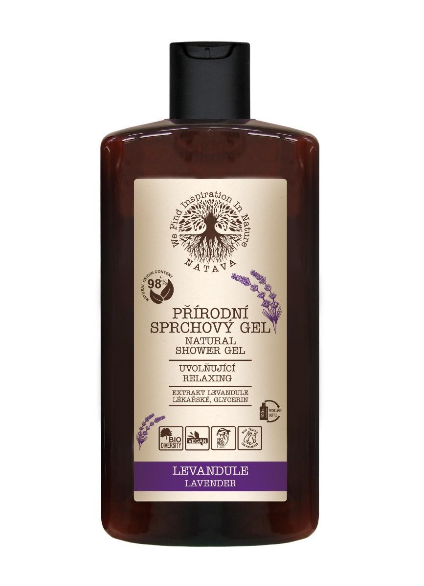 Natava Sprchový gel Levandule 250 ml