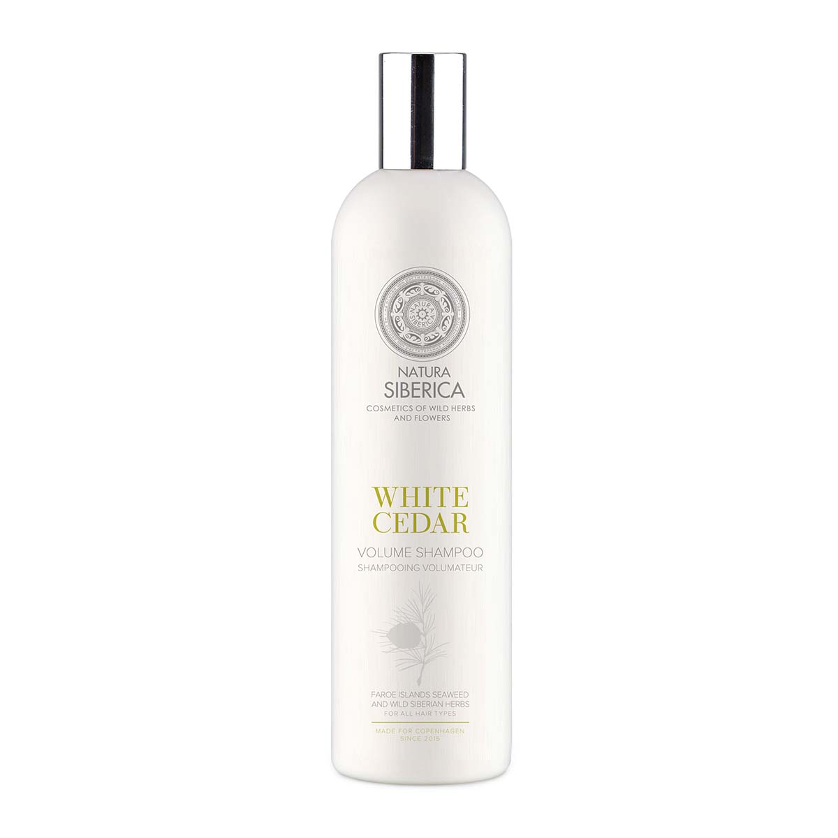 Natura Siberica Copenhagen Šampon na větší objem Bílý cedr 400 ml