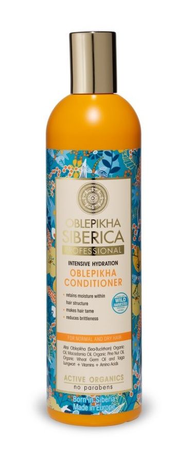Natura Siberica Rakytníkový balzám pro normální a suché vlasy 400 ml