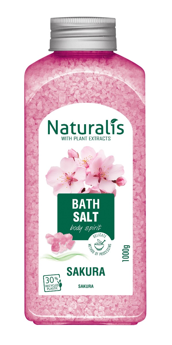 Naturalis Sůl do koupele Sakura 1000 g