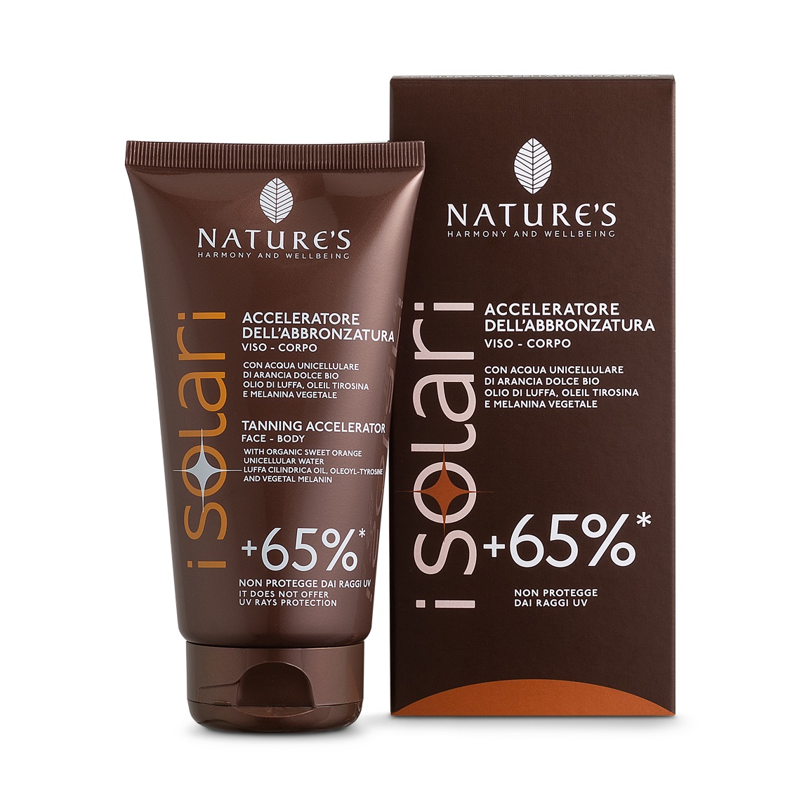 Nature´s i Solari Akcelerátor opálení na obličej a tělo + 65 % 150 ml