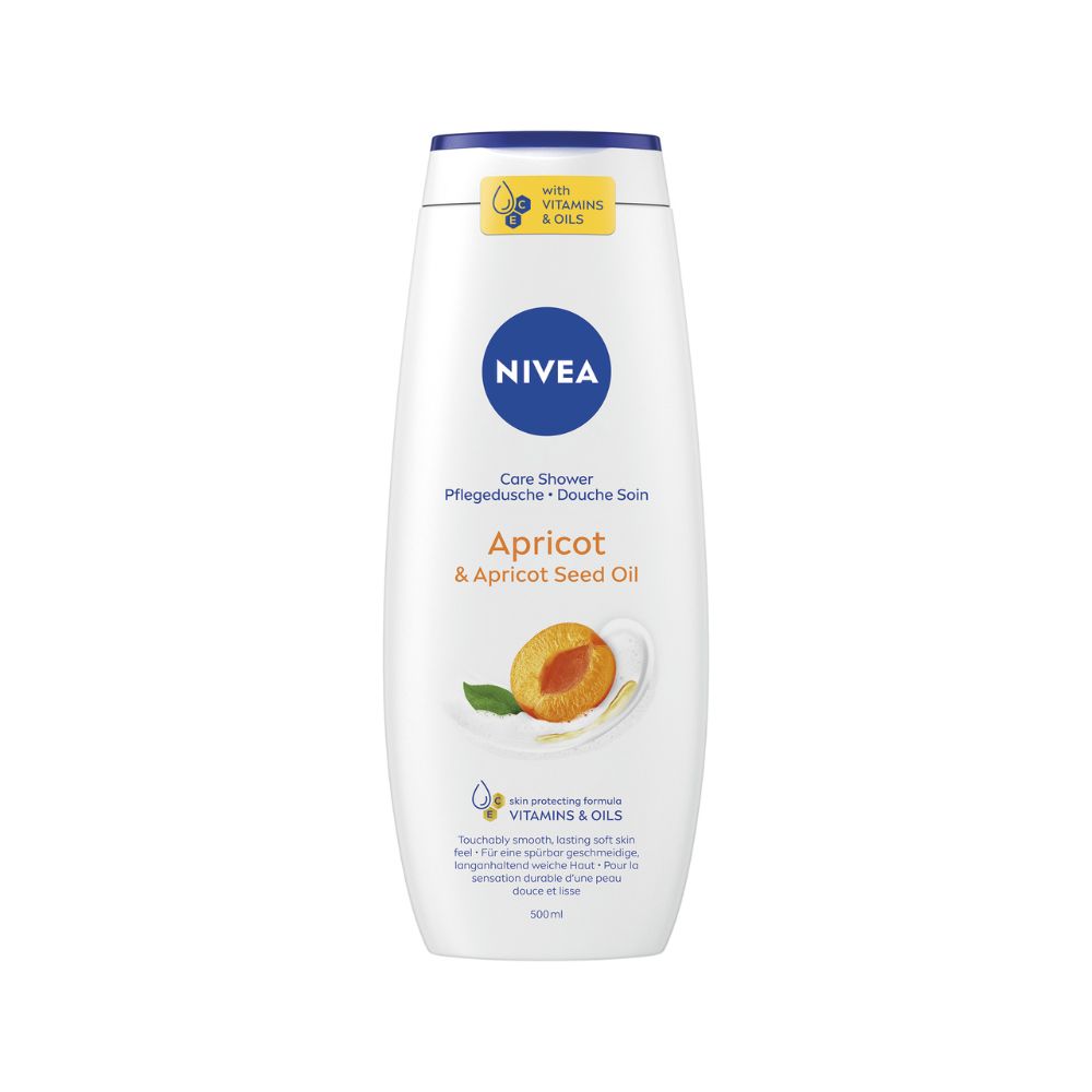 Nivea Apricot & Apricot Seed Oil pečující sprchový gel 500 ml