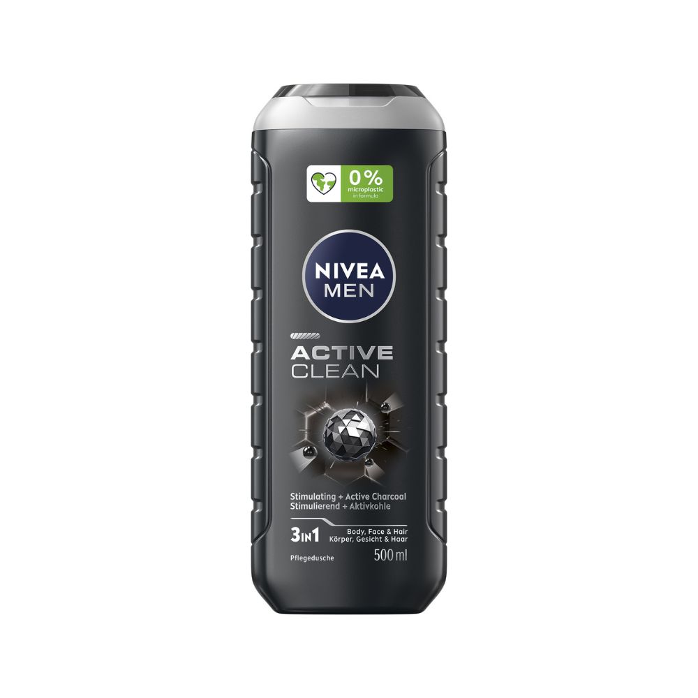 Nivea Men Active Clean 3v1 sprchový gel 500 ml