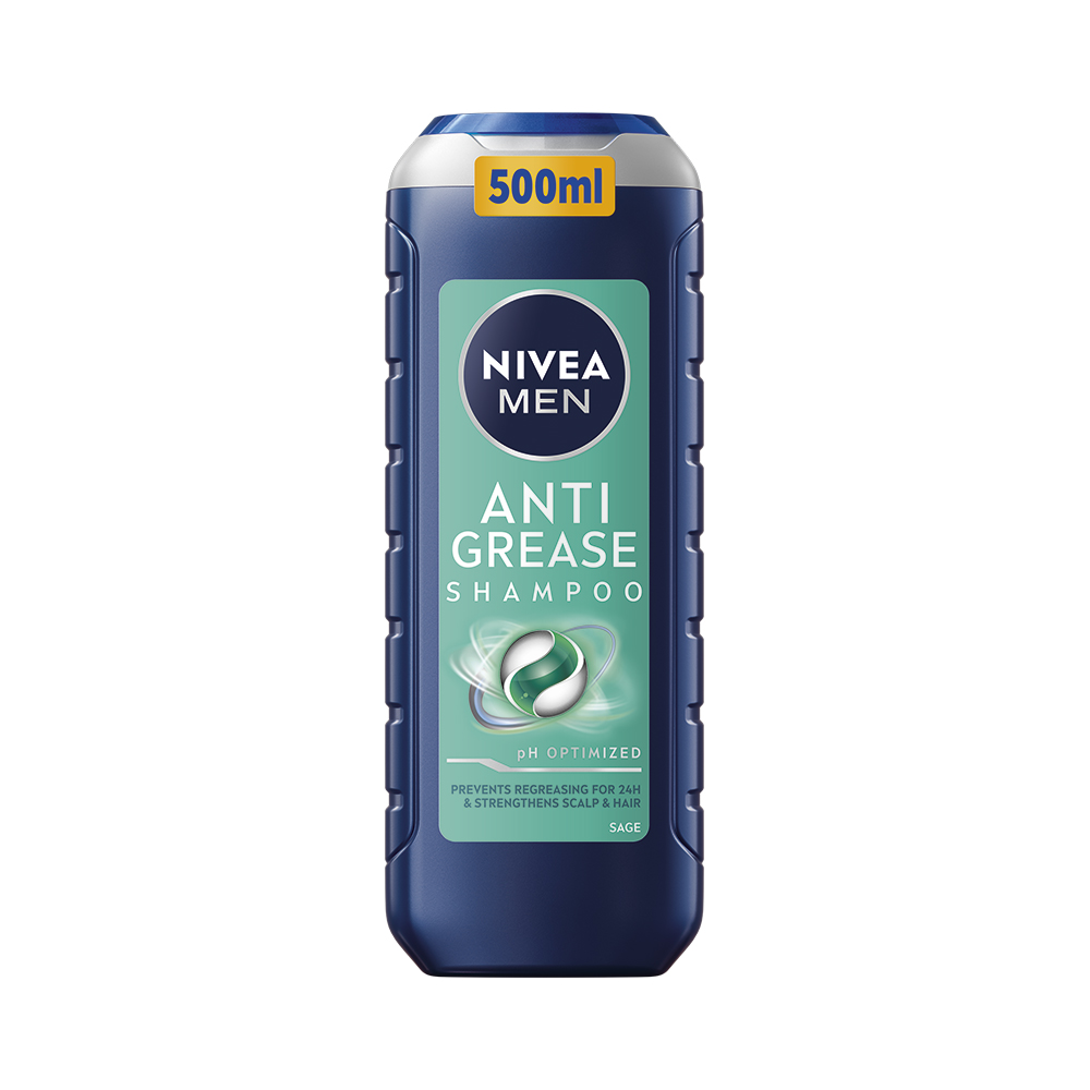 Nivea Men Anti Grease šampon na mastné vlasy 500 ml