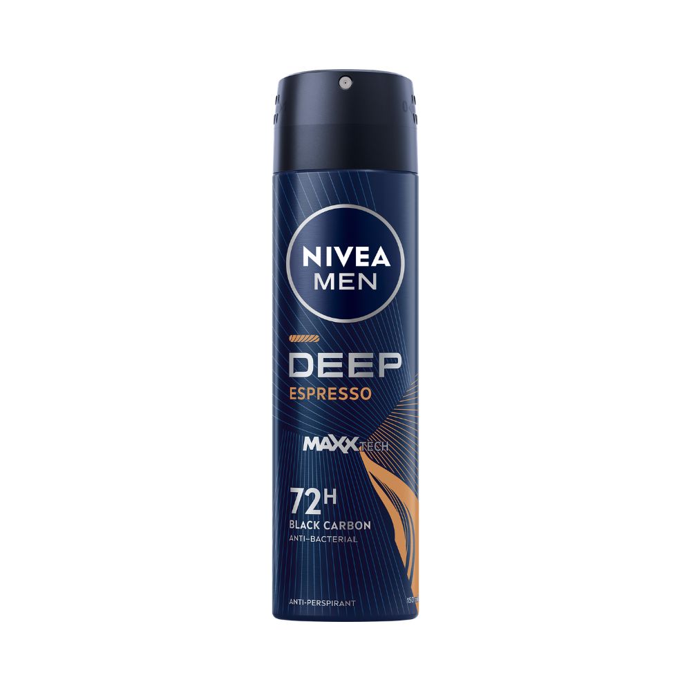 Nivea Men Deep Espresso antiperspirant ve spreji 150 ml