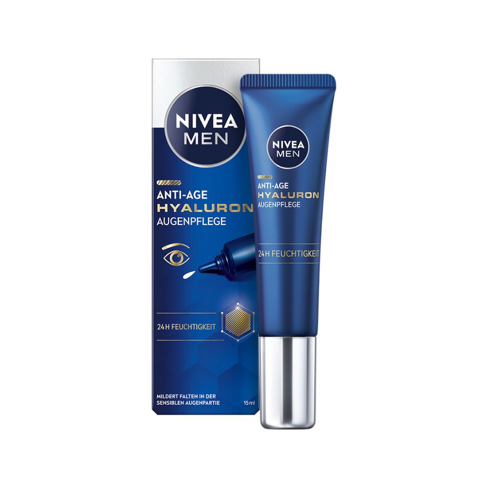 Nivea Men Hyaluron Anti-Age oční krém 15 ml