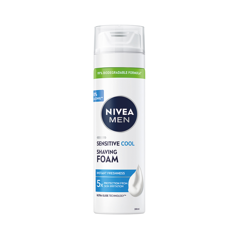 Nivea Men Sensitive Cool pěna na holení 200 ml