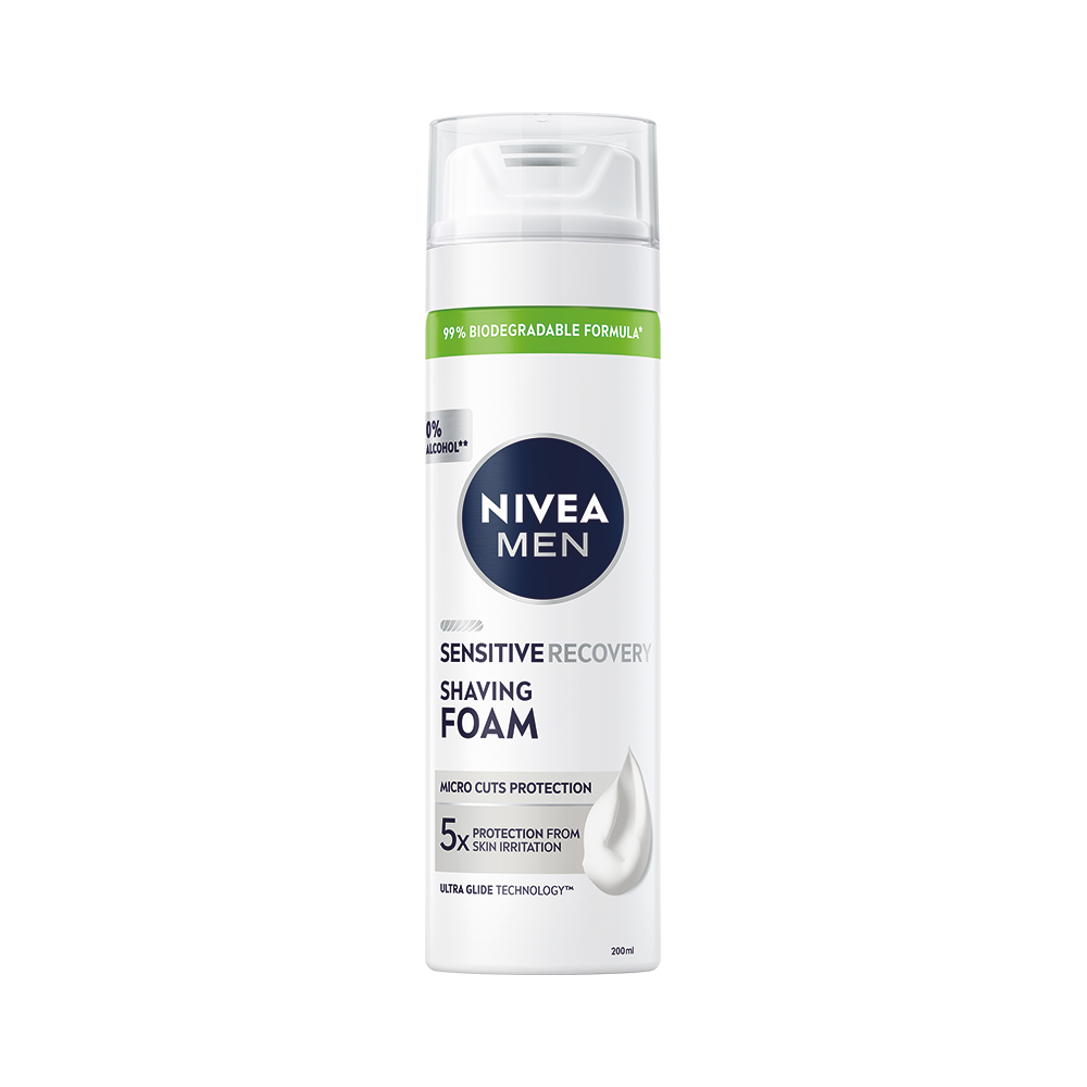 Nivea Men Sensitive Recovery pěna na holení 200 ml