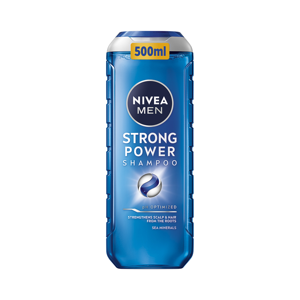 Nivea Men Strong Power šampon pro muže 500 ml