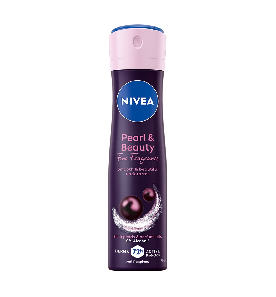 Nivea Pearl & Beauty Black antiperspirant ve spreji 150 ml