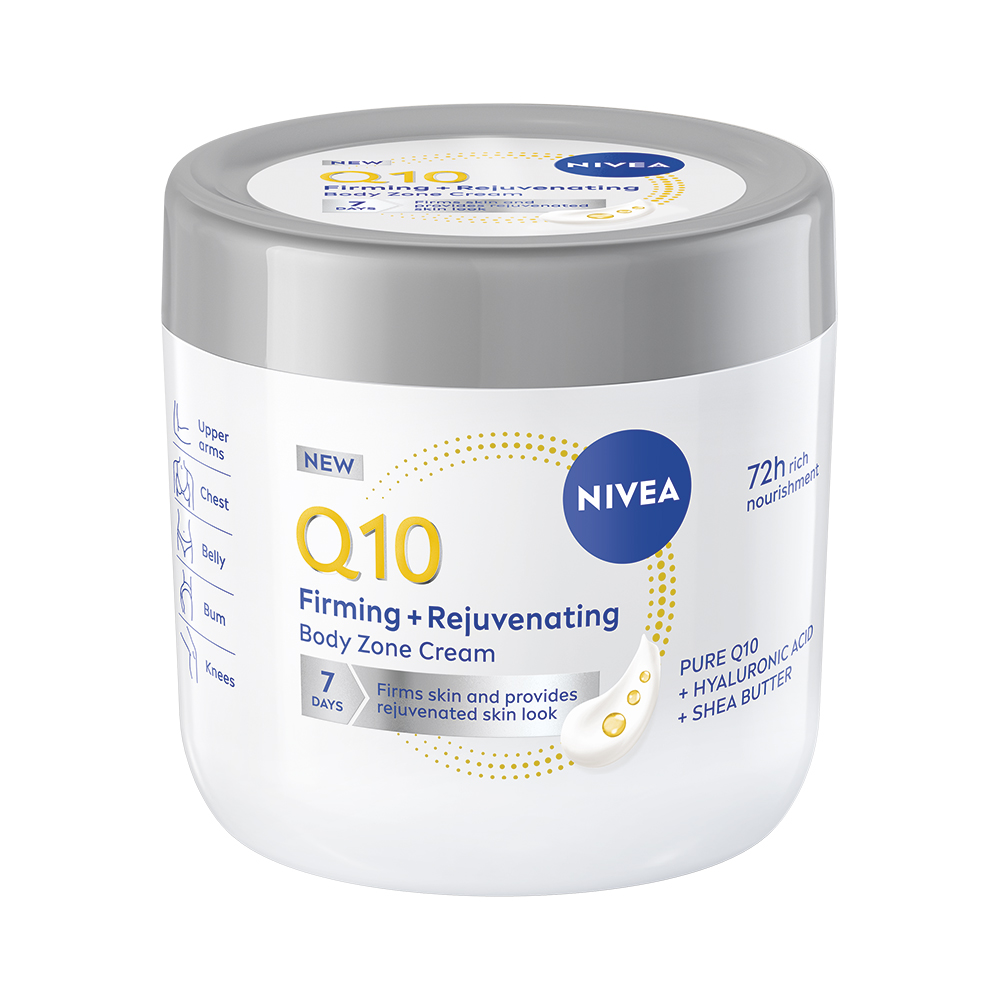 Nivea Q10 Zpevňující remodelační tělový krém 400 ml